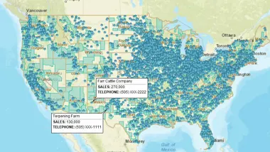 Quickly Build Map Visualizations of Your Business Data