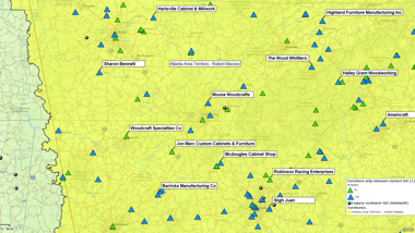 Find Leads or Competitors in a Territory