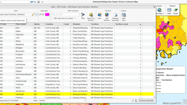 Segment Data by Territory