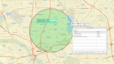 Generate demographic reports