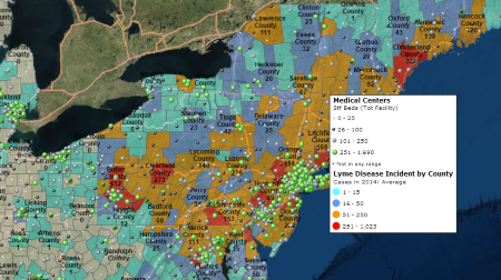 Map Gallery | Interesting Data Visualizations | MapBusinessOnline