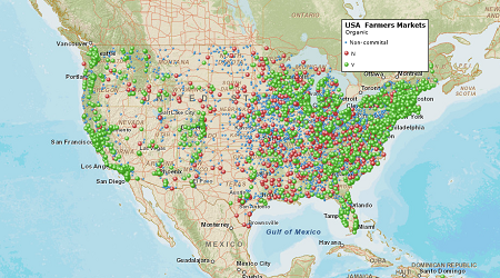Map Gallery | Interesting Data Visualizations | MapBusinessOnline