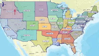 Print large format map views