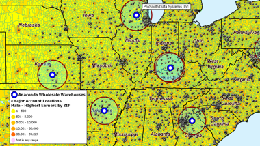Create Map Visualizations from Marketing Data