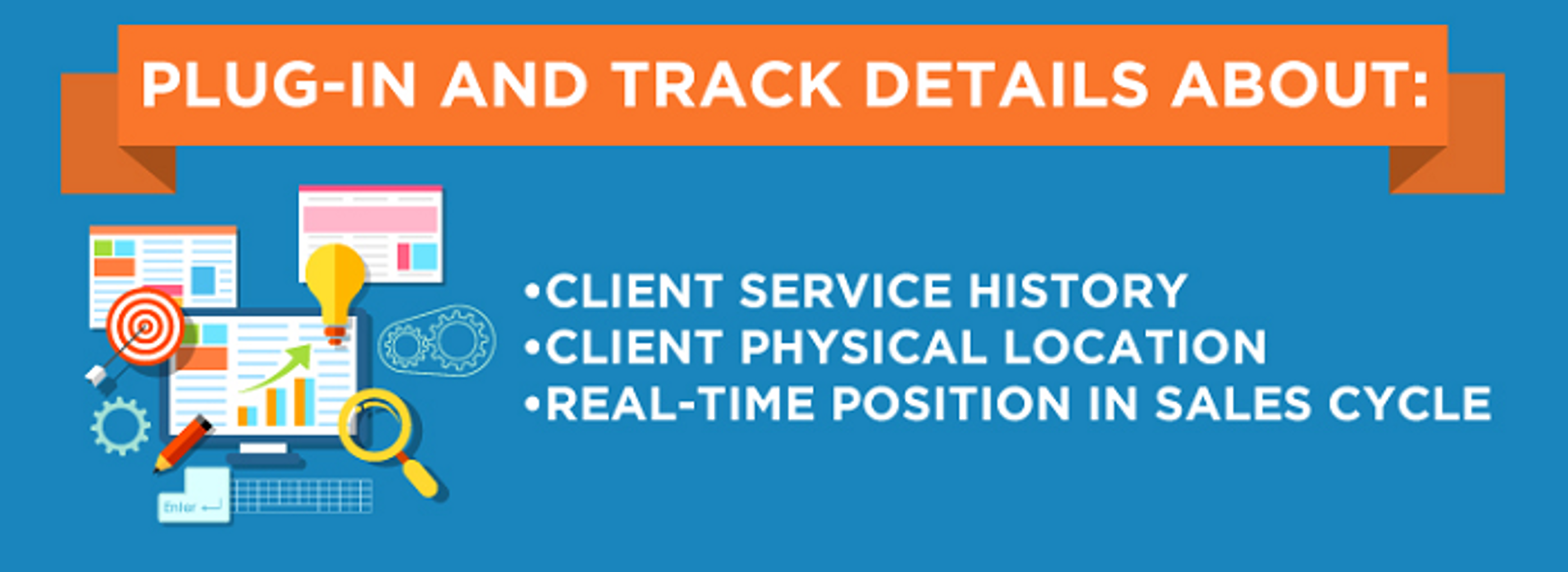 Plug-in data to track details about your customers